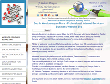 Tablet Screenshot of jswebsitedesigns.com